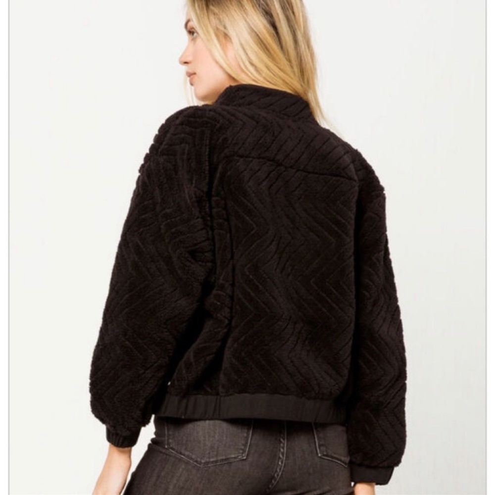 🔆HURLEY🔆 SHERPA JACKET ZIP UP SWEATER - Picture 9 of 13